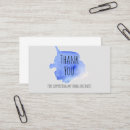 Search for supporters business cards Supporting small business