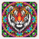 Search for tiger design stickers Illustration