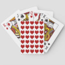 Search for valentines playing cards Red