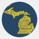 Search for state of michigan stickers Great lakes