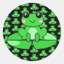 Search for frog lily pad stickers Cartoon
