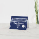 Search for volleyball birthday cards Sports