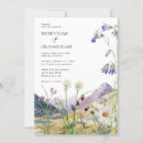 Search for mountain watercolor wedding invitations Rustic