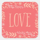 Search for valentine floral stickers Rustic