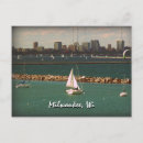 Search for wisconsin postcards Lake michigan
