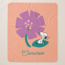 Search for charlie brown blankets Snoopy and woodstock