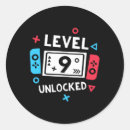 Search for 9th birthday stickers Gamer