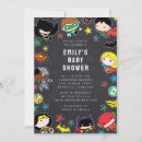 Search for superhero baby shower invitations Dc comics