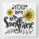 Search for my sunshine clocks Sunflower
