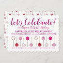 Search for cake pop invitations Pink