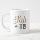 Search for big 50 mugs 50 and fabulous