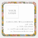 Search for floral logo stickers Professional