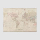 Search for world map tissue paper Geography