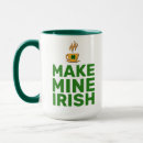 Search for irish funny mugs Shamrock