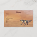 Search for coyote business cards Southwest