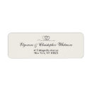 Search for monogram address stickers Calligraphy