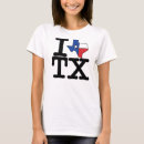 Search for i heart texas tshirts Red