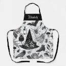 Search for black witch aprons Vintage