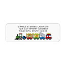 Search for choo choo train return address labels For kids