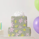 Search for pale beige gift wrap Floral