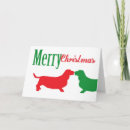 Search for hound christmas cards Red