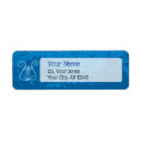 Search for instrument return address labels Blue