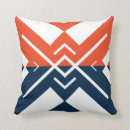 Search for orange and navy blue cushions Modern