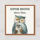 Search for mom business cards Emergency contact