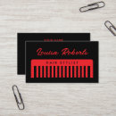 Search for comb business cards Salon