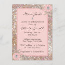 Search for unique baby girl shower invitations It's a girl