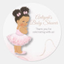 Search for pink ballerina baby shower stickers Princess