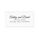 Search for feminine return address labels Calligraphy