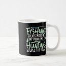 Search for funny hunting mugs Angler