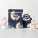 Search for crescent moon wrapping paper Stars