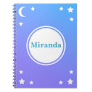 Search for purple and blue notebooks For kids