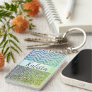 Search for green chevron key rings Trendy