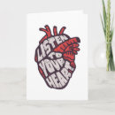 Search for anatomical heart cards Vintage