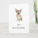 Search for german shepherd fathers day cards Dog