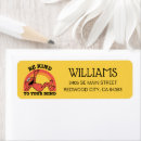 Search for kindness return address labels Rainbow