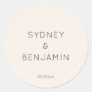 Search for engaged couple names stickers Simple