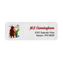 Search for peace on earth return address labels Colourful