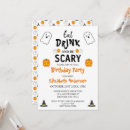 Search for scary birthday invitations Pumpkin