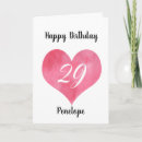Search for heart birthday cards Red