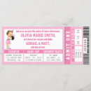 Search for sports ticket baby shower invitations All star