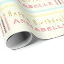 Search for girl birthday wrapping paper Pastel
