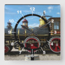 Search for vintage steam engine clocks Locomotive