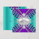 Search for bead party invitations Purple