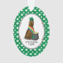 Search for clover christmas tree decorations St patricks