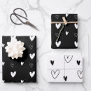 Search for scandinavian wrapping paper Hearts
