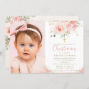 Search for pink and gold christening invitations For kids